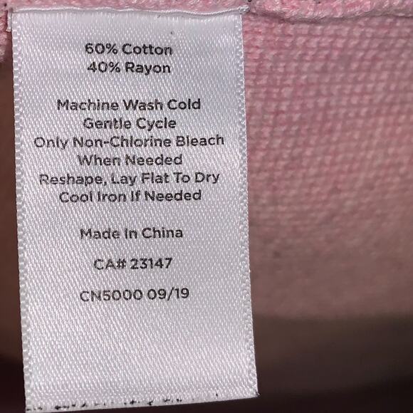 Talbots Women's Sweater Blazer Size M Pink Cardigan Cotton Blend 3/4 Sleeves - Picture 6 of 6